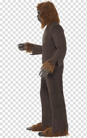 Ape Gorilla Costume Mask Pants, gorilla transparent background PNG clipart