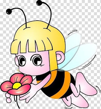 Apis florea Apidae Nectar Honeycomb, The cartoon bee flower nectar transparent background PNG clipart