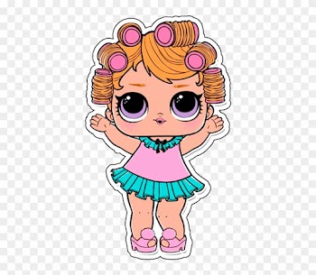 Aplique Para Tubete Lol Surprise Aplique Lol Surprise - Lol Surprise Doll Confetti Pop