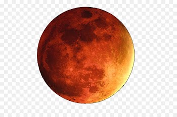Apollo 11 Moon Sphere Blood - moon 