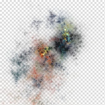 Apophysis--, grey and orange smoke transparent background PNG clipart