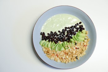 Appetizer Served on Round Ceramic Plate