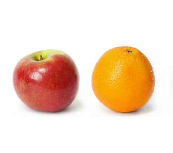 Apple and orange - Hutsenpiller Insurance