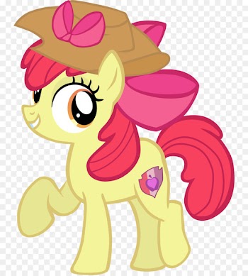 Apple Bloom Illustration iPad 4 Fluttershy - apple27s vector 