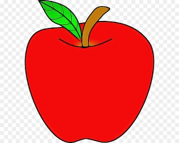 apple clip art red leaf mcintosh