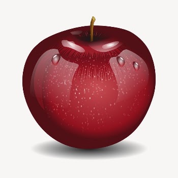 Apple clipart, fruit illustration. Free | Free Photo - rawpixel