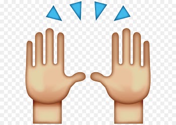 Apple Color Emoji High five Computer Icons - Freedom Emoji Cliparts 