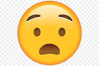 Apple Color Emoji Text messaging Emoticon Sticker - surprised expression 