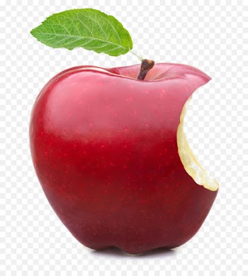 Apple Crumble Fruit Food Shutterstock - Bite red apple 