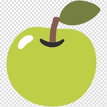 Apple fruit illustration, Emoji Apple transparent background PNG clipart