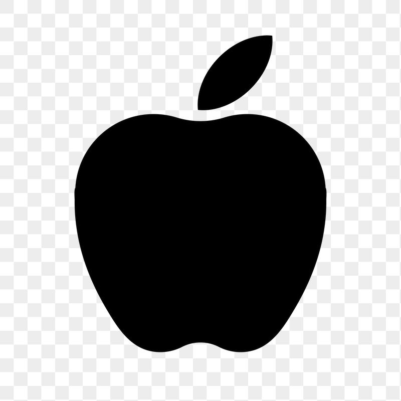 Apple icon png sticker, simple | Free Icons - rawpixel