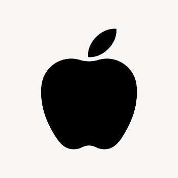 Apple icon, simple flat design | Free Icons - rawpixel