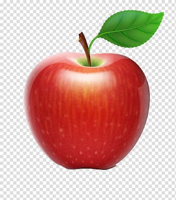 Apple juice Fruit , Hand-painted Big Apple transparent background PNG clipart
