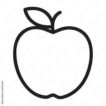 apple line icon