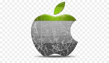 Apple, Logo, Mobile Phones, Leaf, Green PNG