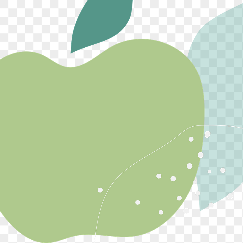Apple memphis png overlay, transparent | Free PNG - rawpixel