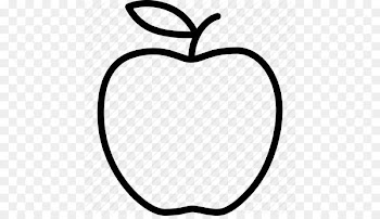Apple Royalty-free Clip art - Apple Outline 