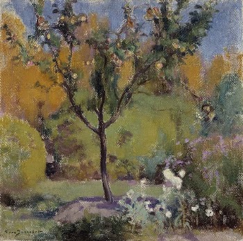 Apple tree, 1883, Eero Järnefelt | Free Photo - rawpixel
