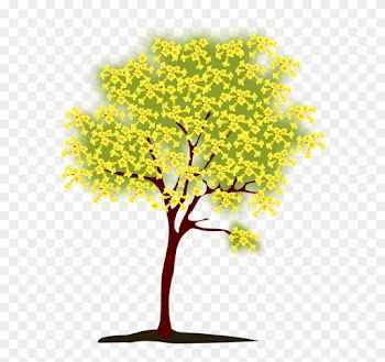 Apple Tree Clipart 29, Buy Clip Art - Tree With Yellow Leaves Clip Art