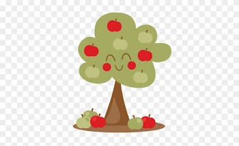 Apple Tree Svg Scrapbook Cut File Cute Clipart Files - Cute Apple Tree Clipart
