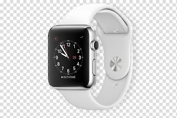 Apple Watch Series 2 Apple Watch Series 3 Pebble, Apple white smart watch transparent background PNG clipart