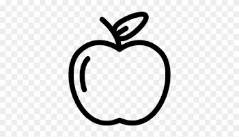 Apple With Leaf Vector - Apple Svg