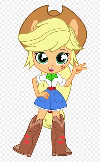 Applejack Mini By Gabrielwoj - Equestria Girls Minis Applejack