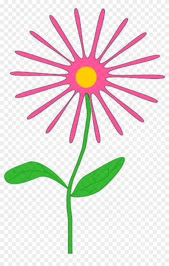 April Flowers Clip Art Smfcps Clipart - Whimsical Flowers Png
