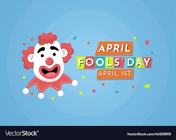 april fools day background design