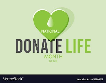 april is national donate life month