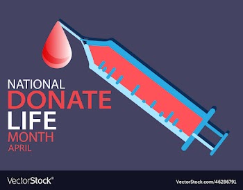 april is national donate life month