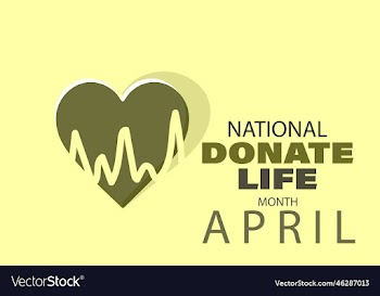 april is national donate life month