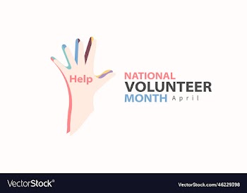 april is national volunteer month