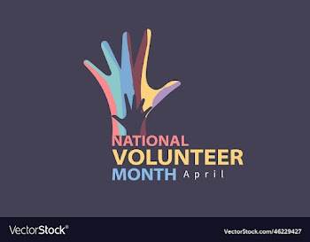 april is national volunteer month