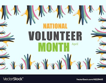 april is national volunteer month