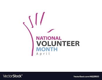 april is national volunteer month