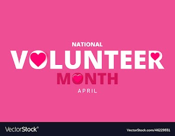 april is national volunteer month