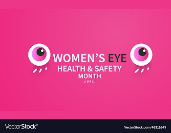 april is womens eye health and safety month