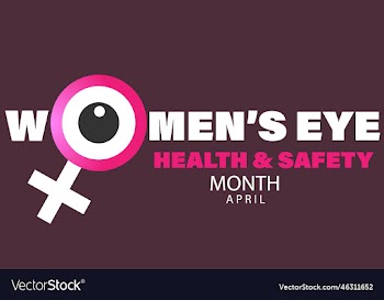 april is womens eye health and safety month