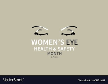april is womens eye health and safety month