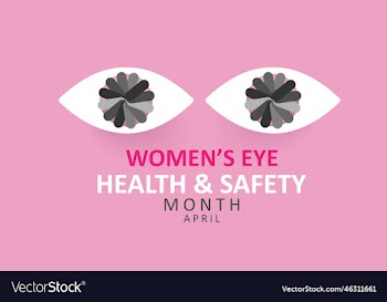 april is womens eye health and safety month