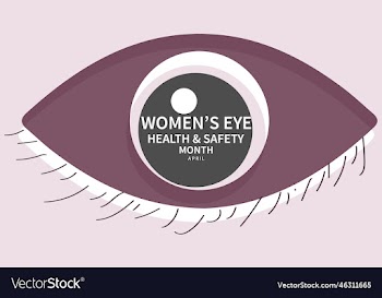 april is womens eye health and safety month
