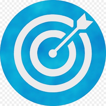aqua turquoise circle clock clip art