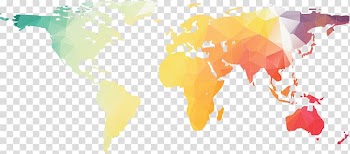 AquaCheck World map World map Industry, Watercolor america transparent background PNG clipart