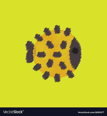 Aquarium fish silhouette colorful cartoon flat vector image