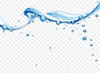 Aquasalpe Drinking water - Sparkling blue water droplets 