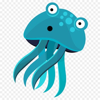 Aquatic animal Clip art - fundo do mar 