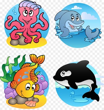 Aquatic animal Drawing Clip art - Vector whale 