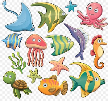 Aquatic animal Sea Clip art - sea 