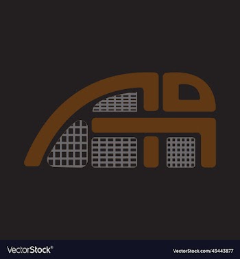 ar lettering logo
